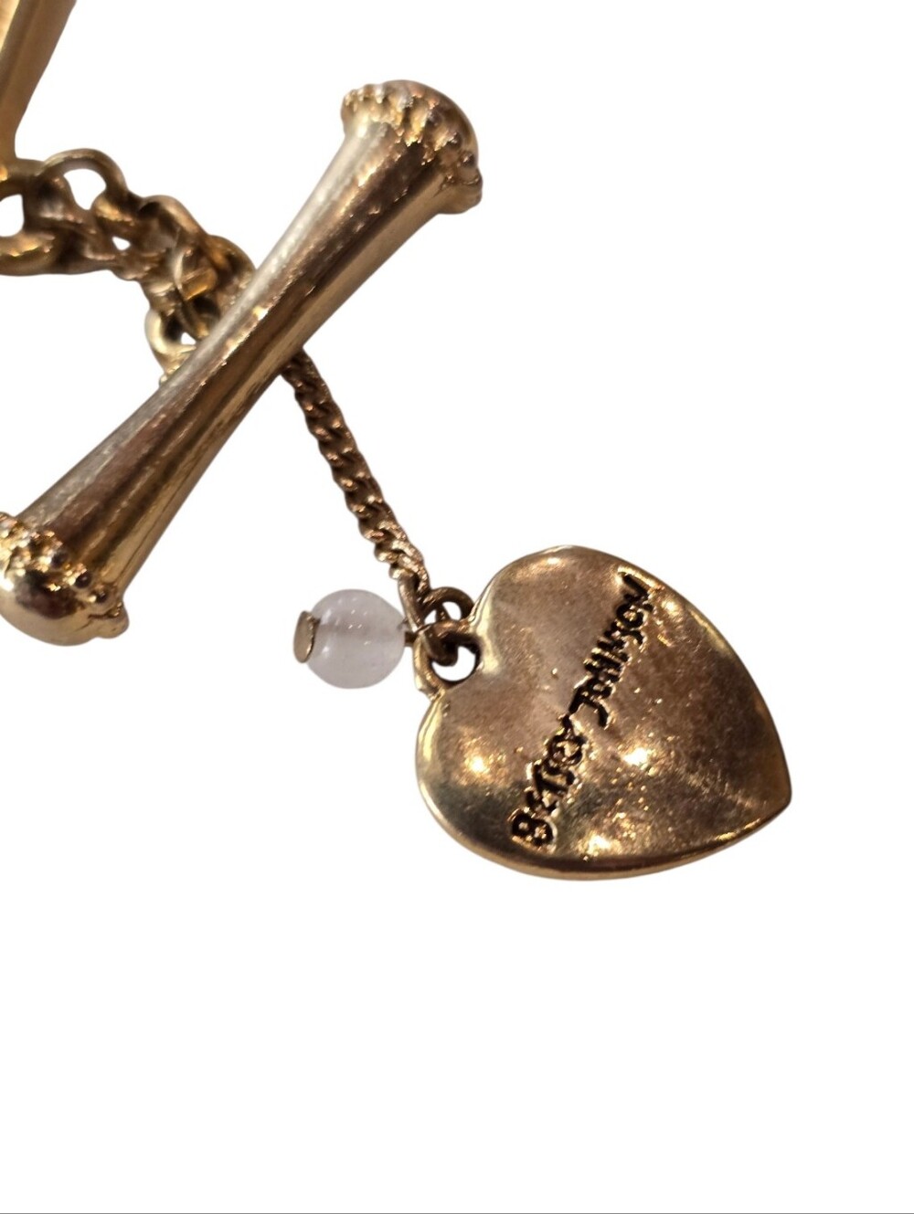 Betsey Johnson Paris Is Always A Good Idea Cat Lovers Gold Charm Bracelet - Picture 14 of 16